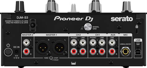 PIONEER DJ DJM S3 Two Channel Battle Mixer With Serato DJ DVS Agiprodj