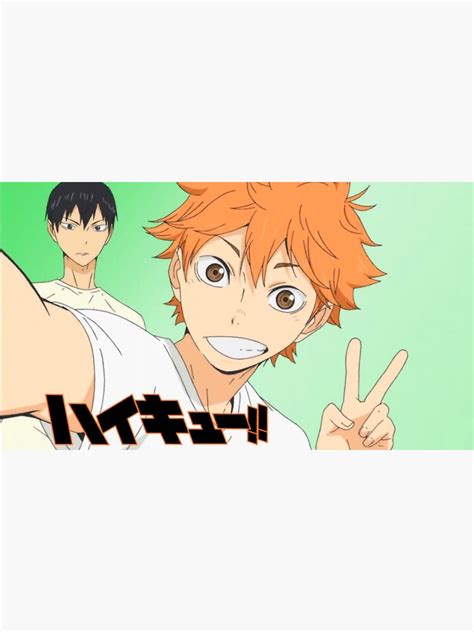 Hinata And Kageyama Sticker For Sale By Akmuneton Redbubble