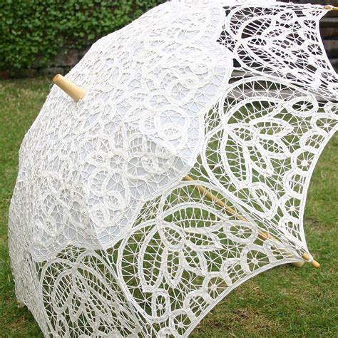 Ivory Lace Wedding Parasol Parasol Wedding Parasol Umbrella Wedding