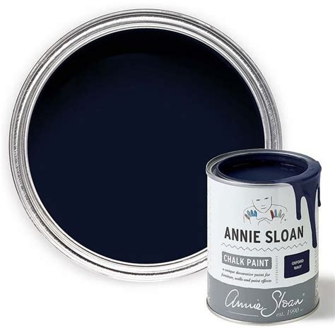 Annie Sloan Oxford Navy Chalk Paint 1L Homebase