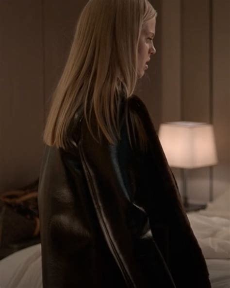 The Sex Lives of College Girls Reneé Rapp Black Leather Coat OFF