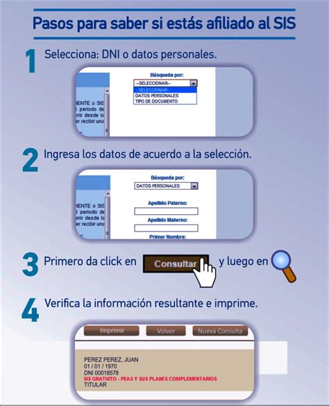 Verifica Si Est S Afiliado Al Seguro Integral De Salud Sis