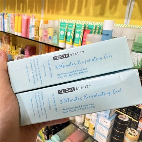 Jual Cleora Beauty Minutes Exfoliating Gel Ml Shopee Indonesia