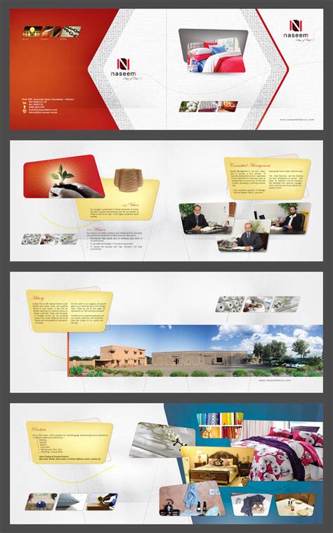 Textile Brochure Naseem Fabrics By Shaket On Deviantart