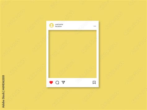 Instagram Mockup Social Media Post Carousel Template Frame Instagram