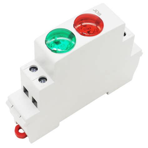 Badu Gr Din Rail Mount LED Signal Lamp Series AC DC 24V 220V Indicating