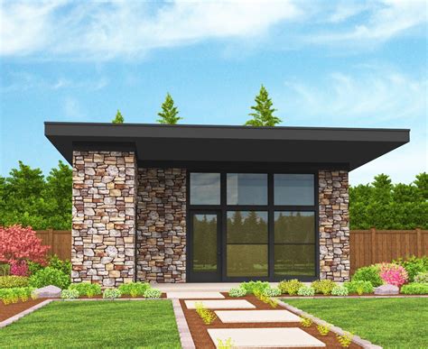 Plan 85104MS: Flexible Tiny Modern House Plan in 2023 | Small modern ...