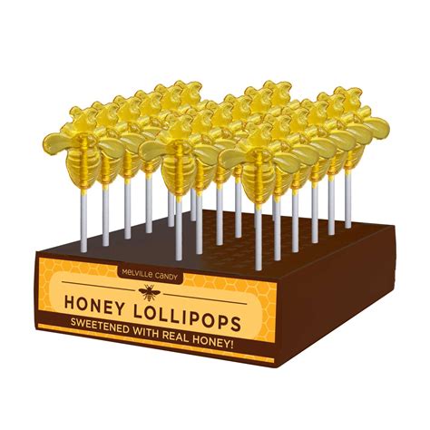 Honey Bee Honey Lollipops by Melville Candy Company