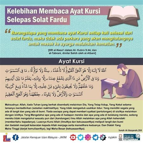 Kelebihan Ayat Kursi Al Baqarah Ayat 255