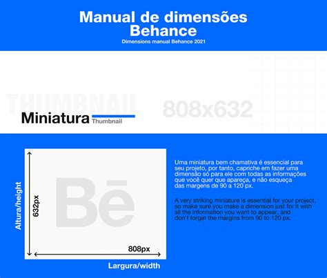 Behance Dimensões 2023 Dimensions Behance