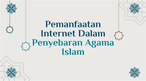 Sosialisasi Pendidikan Agama Thema Pemanfaatan Internet Dalam