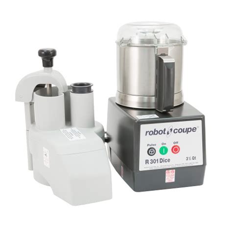 Robot Coupe R U Dice Combination Food Processor With Qt