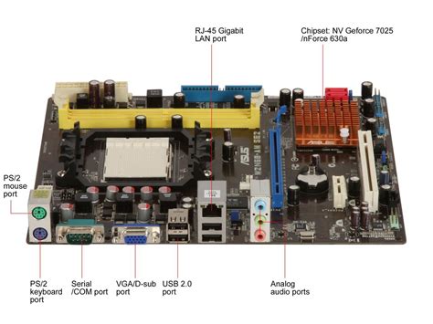 ASUS M2N68-AM SE2 AM2+/AM2 Micro ATX AMD Motherboard - Newegg.com