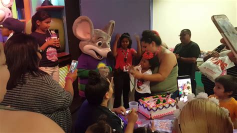 Mikaylas 2nd Birthday Party At Chuck E Cheese Lakewood Youtube