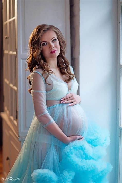 Maternity Photo Dress Maternity Gown Blue Maternity Dress Etsy