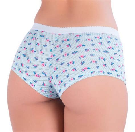 Kit 5 Cueca Box Feminina Short Caleçon Lingerie Atacado R 45 90 em Mercado Livre
