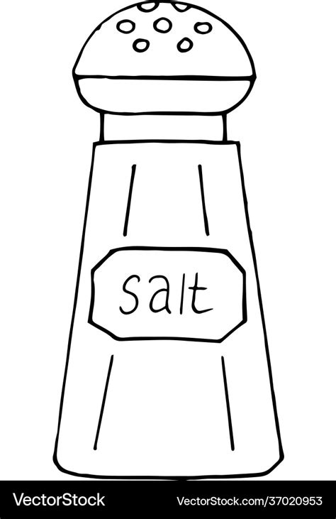 Salt Shaker Drawing