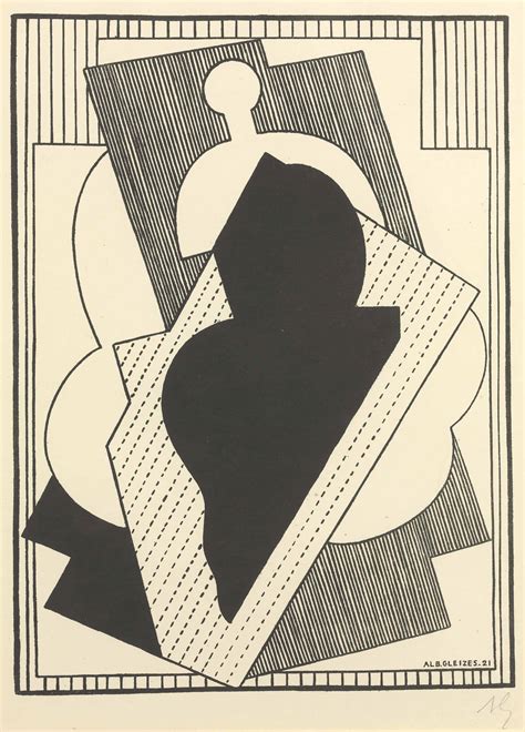 ALBERT GLEIZES 1881 1953 Composition Cubiste Christie S