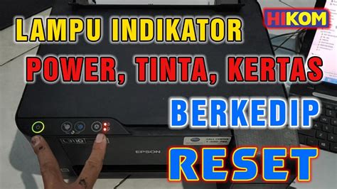 Cara Reset Printer Epson L3110 Homecare24