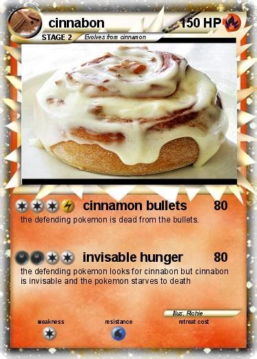 Pokémon Cinnabon 1 1 Cinnamon Bullets My Pokemon Card