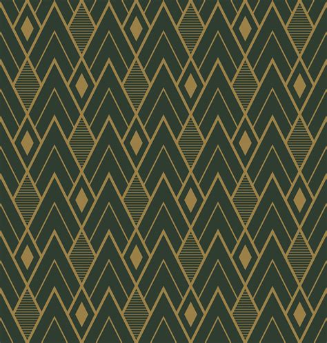 Gold Diamond Shape Background Seamless Geometric Pattern 7945222 Vector ...