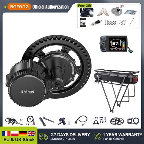 Bafang Mid Drive Kit Elektro Fahrrad Motor E Bike Umr St S Tze Mit Gep