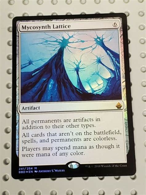 Mtg Mycosynth Lattice Foil Battlebond Ebay