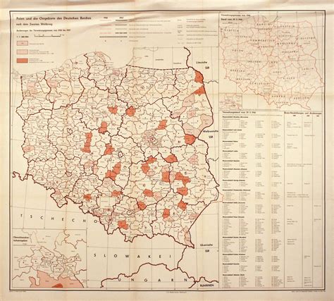 Polska Administracyjna Mapa Polski Z Zaznaczonym Podzia Em Na