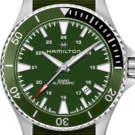 Montre Khaki Navy Scuba Auto H82375961 Hamilton Ocarat