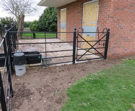 Steel Pedestrian Gates For Estate Fencing Paddock Fencing Esi