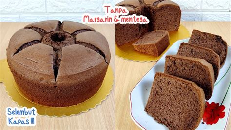 Chiffon Cake Lembut Selembut Kapas Youtube