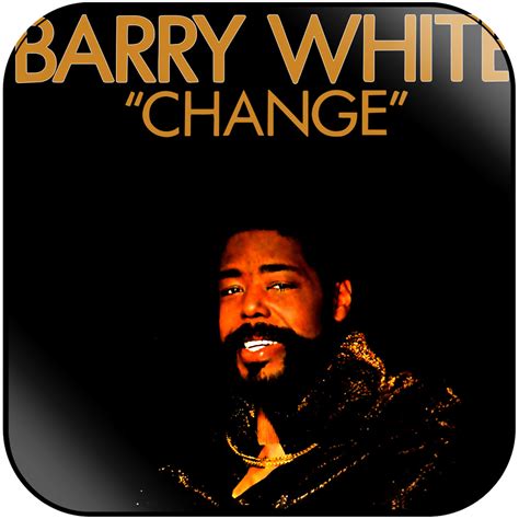 Barry White Change Album Cover Sticker