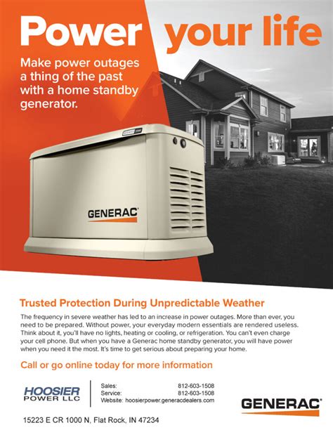 Power Your Life With Generac Indiana Connection