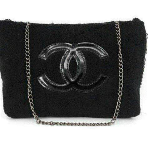 Authentic Chanel Vip T Crossbody Clutch Shoulder Velvet Bag