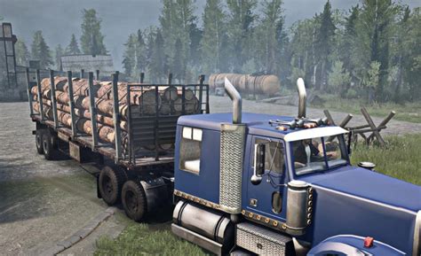 Western Star Truck V Spintires Mods Mudrunner Mods