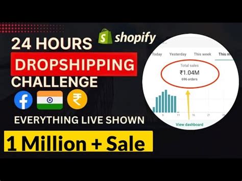 24 Hour Indian Shopify Dropshipping Challenge Insane Results