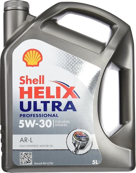 Shell AR L 5W 30 Helix Ultra Professional Engine Oil 5 L Amazon Co Uk