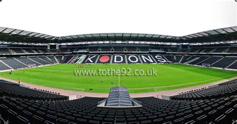 Milton Keynes Dons Fc Stadium Mk Football League Ground Guide