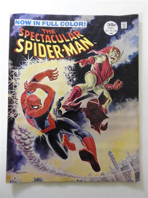 The Spectacular Spider Man Magazine Vg Fn Condition Comic