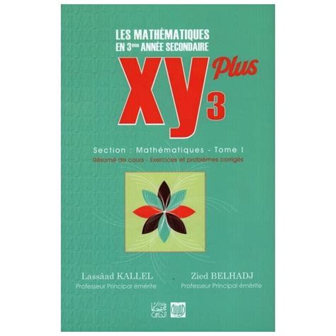 parascolaire xy mathématiques 3em math T1 SYNOTEC