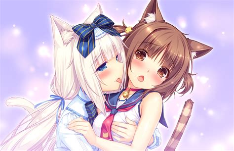 Mobile Wallpaper Anime Chocola Nekopara Vanilla Nekopara