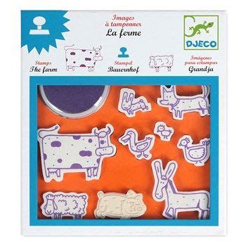 Tampons Animaux De La Ferme Djeco Tampons Animaux De La Ferme Jouet