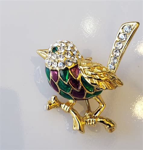 Attwood And Sawyer Green Frog 22 Gold Plated Enamel S Gem