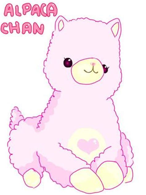 Kawaii Alpaca Drawing at GetDrawings | Free download