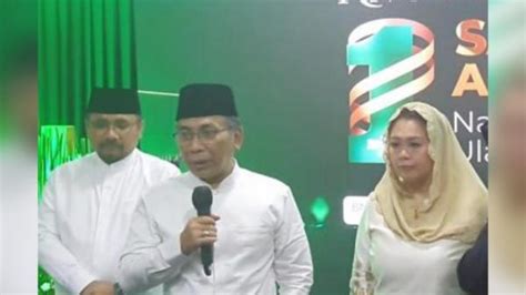 Gus Yahya Tegas Sebut Tidak Ada Capres Dan Cawapres Atas Nama NU