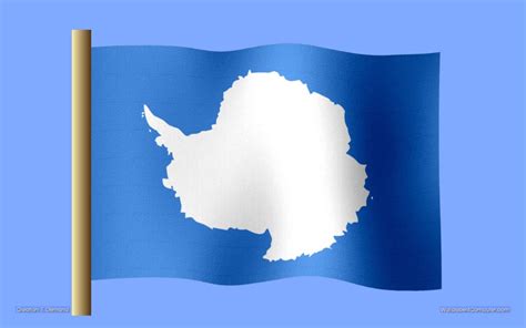 Flag Of Antarctica - New Design, New Mission. HD Pictures He