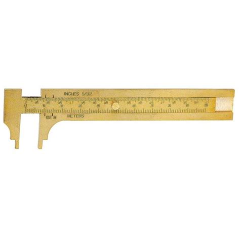 Precise 4 Solid Brass Caliper Penn Tool Co Inc