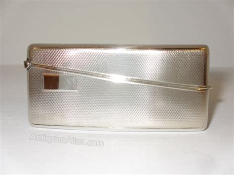 Antiques Atlas Art Deco Silver Card Case