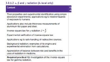 AQA A Level Physics Nuclear Physics Alpha Beta Gamma Behaviour And Uses