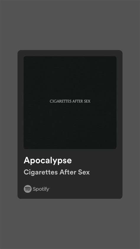 What Is Your Fave Cigarettes After Sex Song 🖤🖤🖤 R Soundtripph